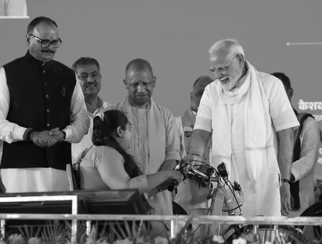 Modi gave a strong reply to US President Donald Trump's tariff threat